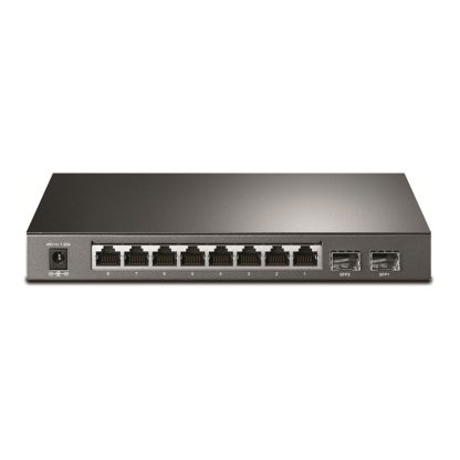 Switch cu 8 porturi PoE TP-Link T1500G-10PS(TL-SG2210P), 8000 MAC, 20 Gbps, cu management