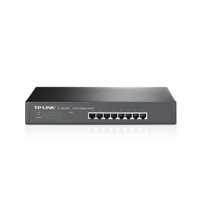 Switch cu 8 porturi TP-Link TL-SG1008, 4000 MAC, 16 Gbps