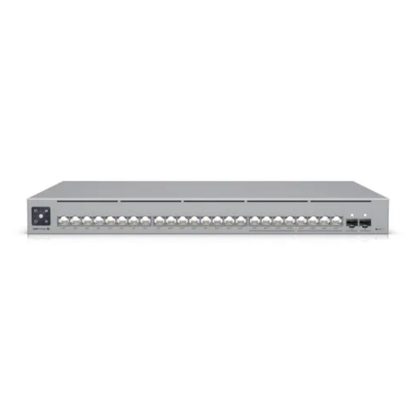 Switch Gigabit cu 24 porturi Ubiquiti UniFi Pro USW-PRO-MAX-24-POE, 88 Gbps, 2 porturi SFP+, 1U, PoE++, rackabil, cu management L3