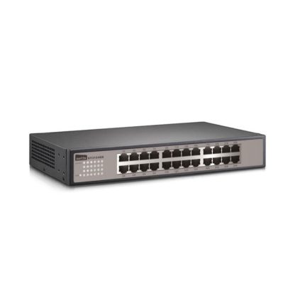 Switch Gigabite rackabil cu 24 de porturi Netis ST3124GS, 48 Gbps, 16000 MAC, fara management