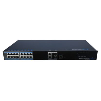 Switch profesional PoE++ Utepo UTP7216E-POE-L2, 16 porturi, 10/100/1000 Mbps, cu management