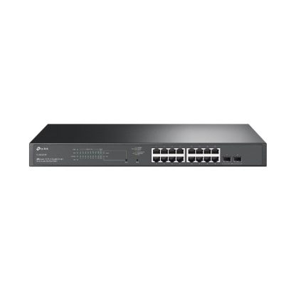 Switch rackabil cu 18 porturi TP-Link JetStream TL-SG2218P, 36 Gbps, 26.78 Mpps, Omada, PoE, cu administrare