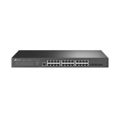 Switch rackabil cu 24 de porturi TP-Link TL-SG3428X-M2, 200 Gbps, 148.80, Omada SDN, PoE, cu management