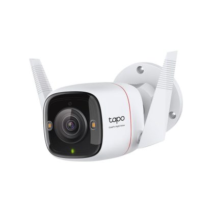 Camera supraveghere exterior IP wireless TP-LINK ColorPro TAPO C325WB, 4 MP, 4.58 mm, slot card, detectie om/vehicul/animale companie, microfon si difuzor, vizualizare de pe telefon