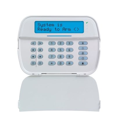 Tastatura LCD DSC PRO-HS2LCD, 128 zone, 5 taste programabile, 1 terminal programabil