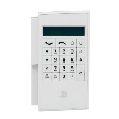 Tastatura LCD wireless HoneyWell Resideo Videofied XMA210, 4 butoane functionale, buzzer, 868 MHz