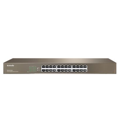 Switch cu 24 porturi Tenda TEG1024G, 48 Gbps, 35.60 Mpps, 8000 MAC, fara management