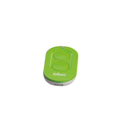 Telecomanda Ditec ZEN2G, 2 canale, 433.92 MHz, 150 m, verde