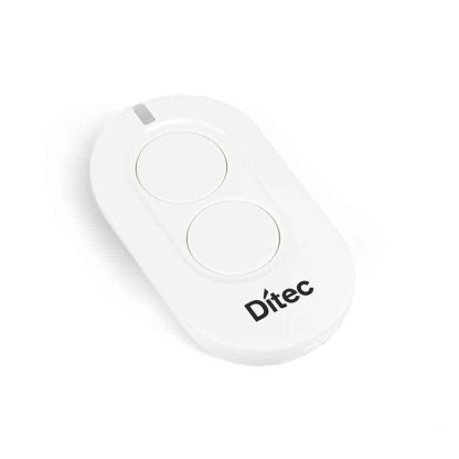 Telecomanda Ditec ZEN2W, 2 canale, 433.92 MHz, 150 m, alb