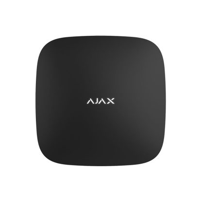 Unitate centrala wireless AJAX Hub 2 BL, 100 dispozitive, 2000 m, verificare vizuala alarma