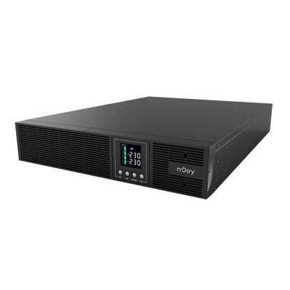 Ups cu 8 prize nJoy Aster 3K,UPCMCOP930HASCG01B, rackabil, dubla conversie, 3000 VA / 2700W