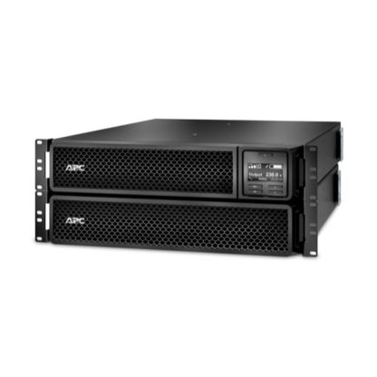 UPS online dubla conversie rackabil cu 8 prize C13 si 2 prize C19 APC SRT2200RMXLI-NC, 1980 W / 2200 VA, 2U, card de retea, cu management