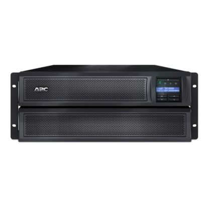 UPS rackabil cu 8 prize C13 si 1priza C19 APC SMX3000HV, 2700 W / 3000 VA, 2U, SmartSlot, cu management