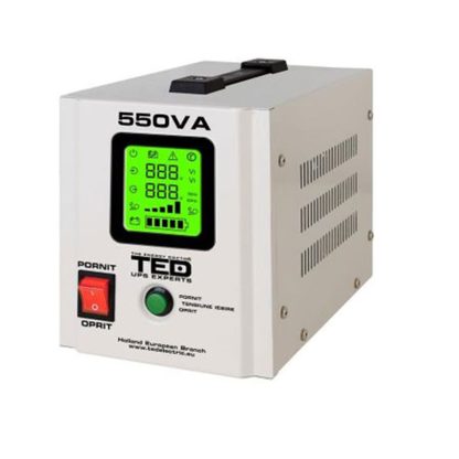 UPS TED 000354, 550 VA / 300 W, runtime extins