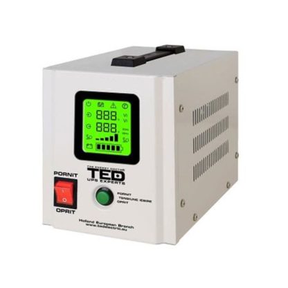 UPS TED 000330, 1600 VA /1050 W, runtime extins, doi acumulatori (neinclusi)