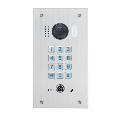 Videointerfon de exterior cu tastatura mecanica DT611F-MK-FE, 2 MP, ingropat, 170 grade