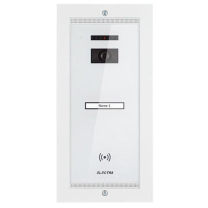 Videointerfon de exterior Electra Smart VPM.1SR02.ELW04, 1 familie, aparent, 4 fire