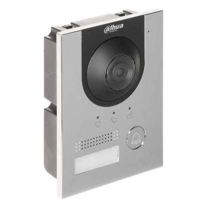 Videointerfon de exterior IP Dahua VTO2202F-P-S2, 1 familie, 2 MP, aparent/ingropat, PoE