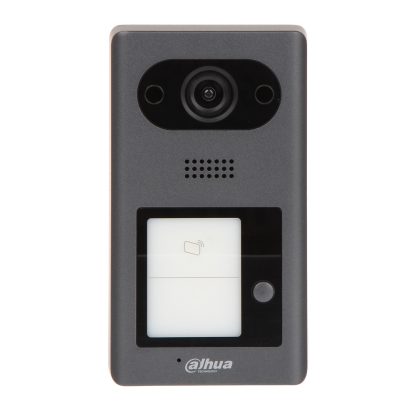 Videointerfon de exterior IP Dahua VTO3211D-P1-S2, 2 MP, 1 familie, aparent, cititor RFID, PoE