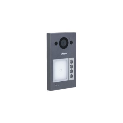 Videointerfon de exterior IP Dahua VTO3312Q-P, 4 familii, 2 MP, aparent, PoE