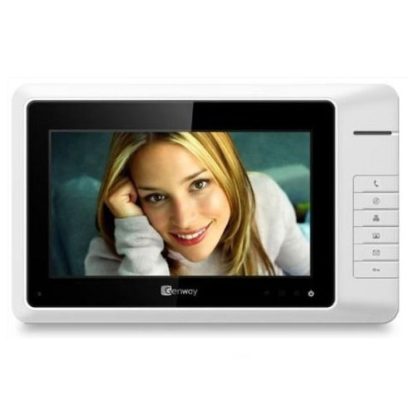 Videointerfon de interior Genway G3261, aparent, 7 inch, memorie 50 imagini