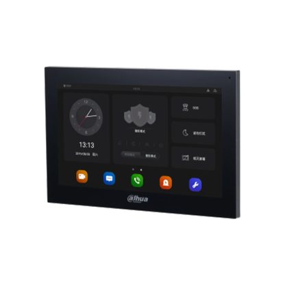 Videointerfon de interior IP Wi-Fi Dahua VTH5341G-W, 10 inch , slot card, android, PoE